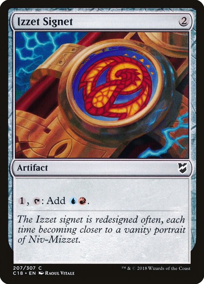 Izzet Signet [Commander 2018] 207