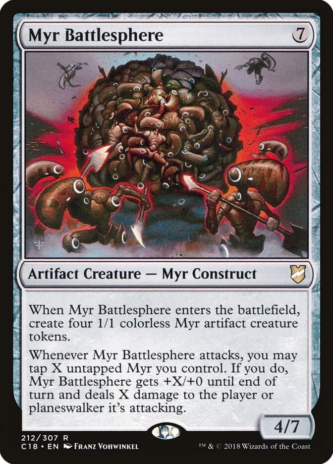 Myr Battlesphere [Commander 2018] 212