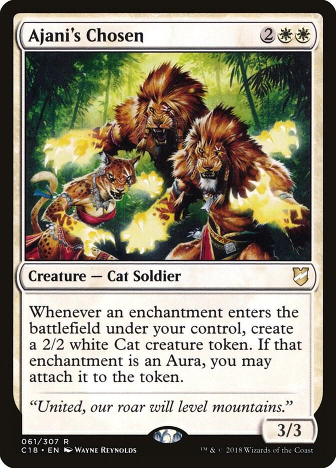 Ajani's Chosen [Commander 2018] 61