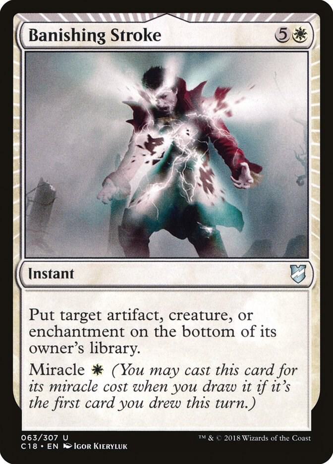 Banishing Stroke [Commander 2018] 63