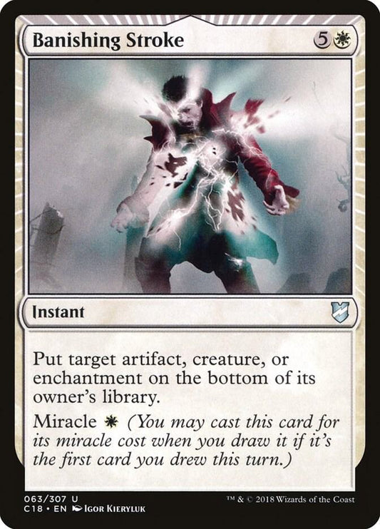 Banishing Stroke [Commander 2018] 63