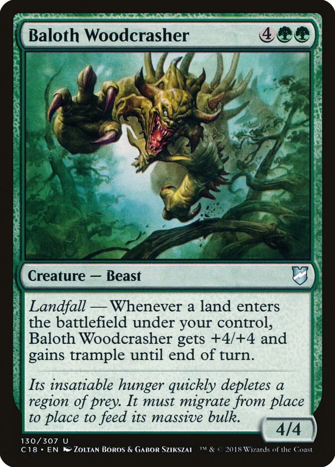 Baloth Woodcrasher [Commander 2018] 130