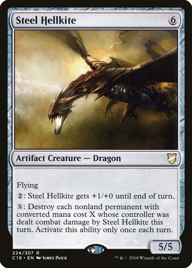 Steel Hellkite [Commander 2018] 224