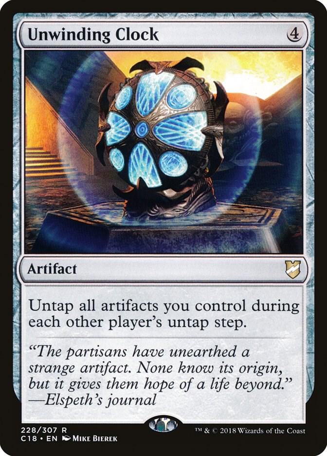 Unwinding Clock [Commander 2018] 228