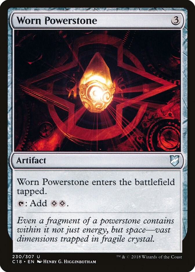 Worn Powerstone [Commander 2018] 230