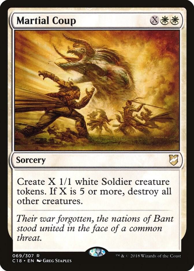 Martial Coup [Commander 2018] 69