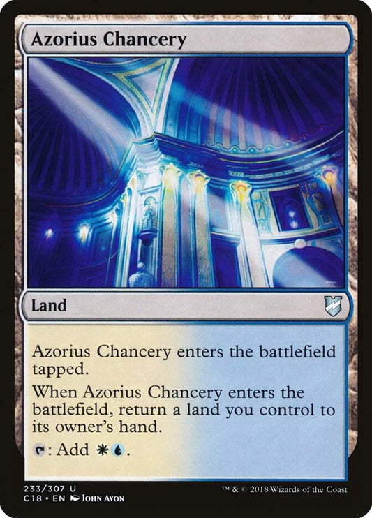 Azorius Chancery [Commander 2018] 233