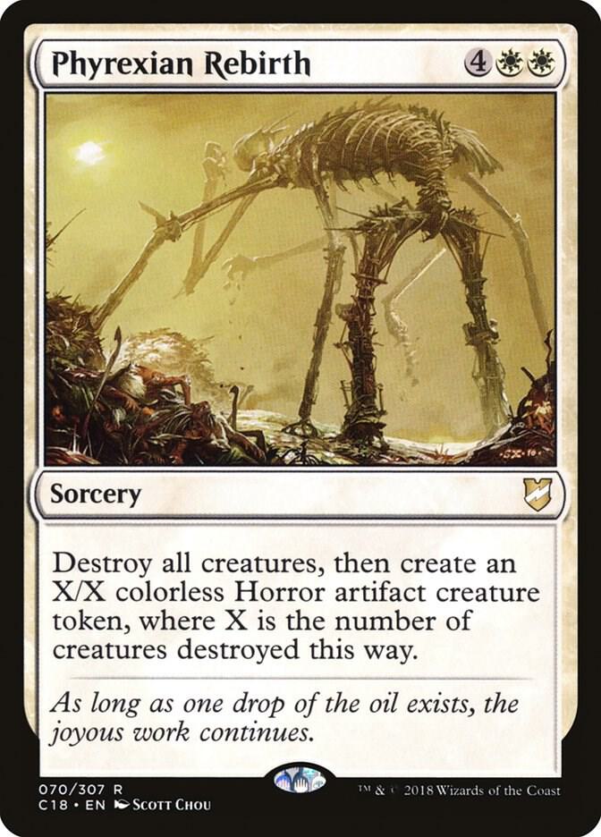 Phyrexian Rebirth [Commander 2018] 70