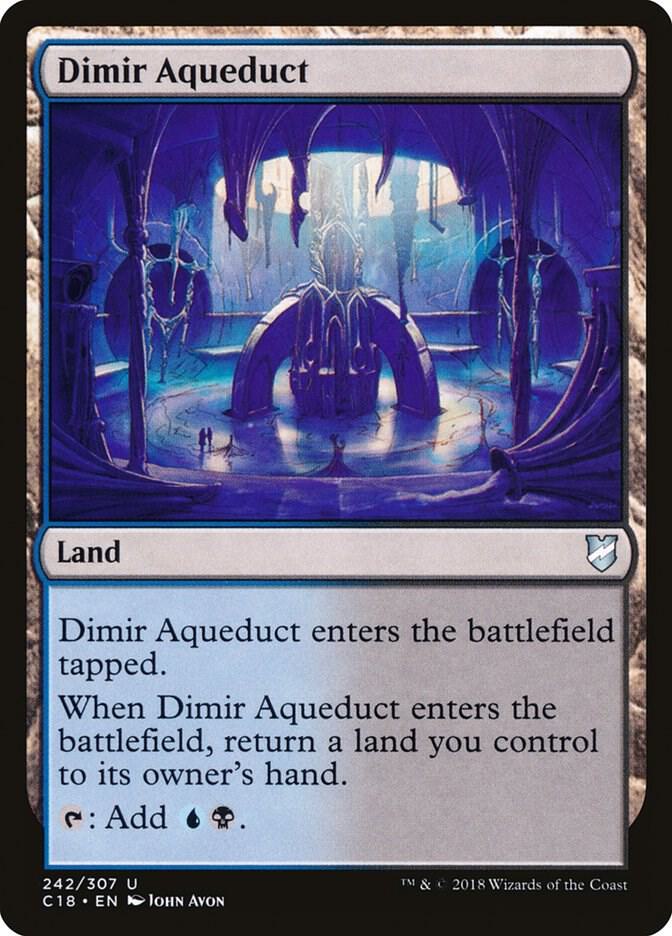Dimir Aqueduct [Commander 2018] 242