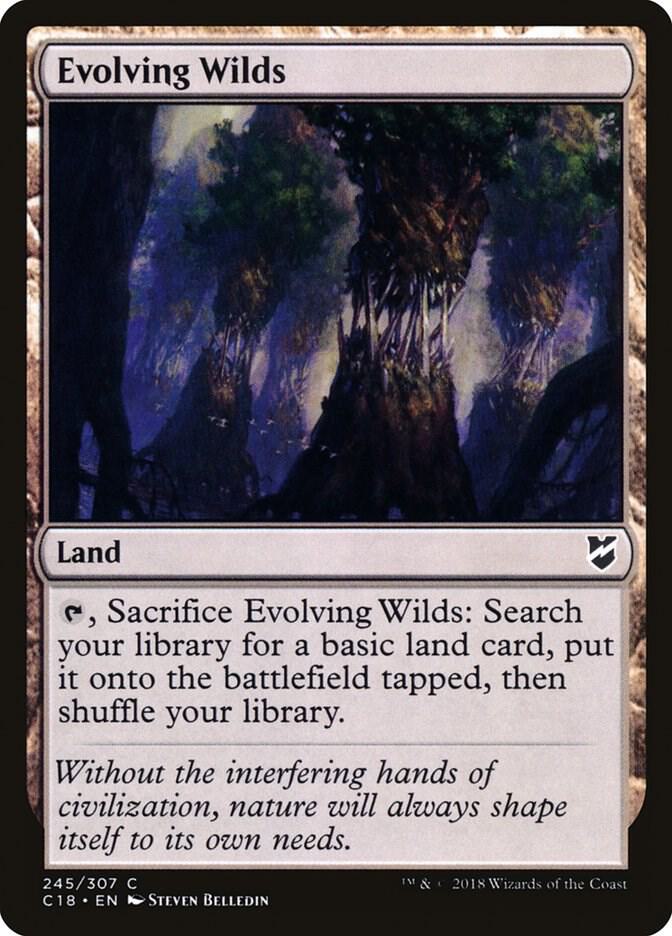 Evolving Wilds [Commander 2018] 245