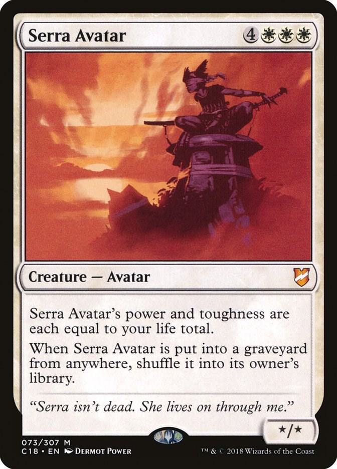 Serra Avatar [Commander 2018] 73