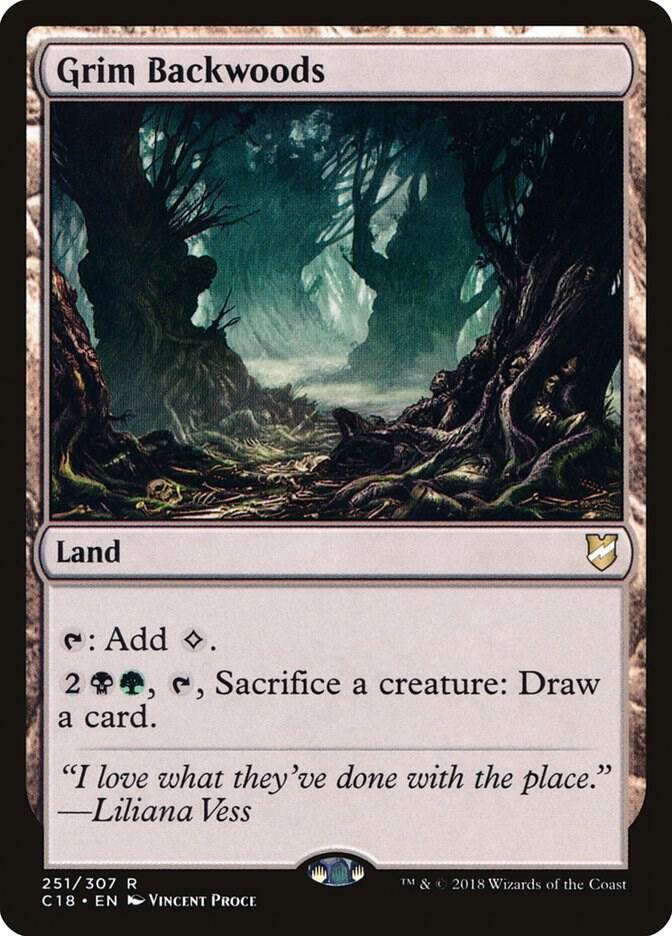 Grim Backwoods [Commander 2018] 251