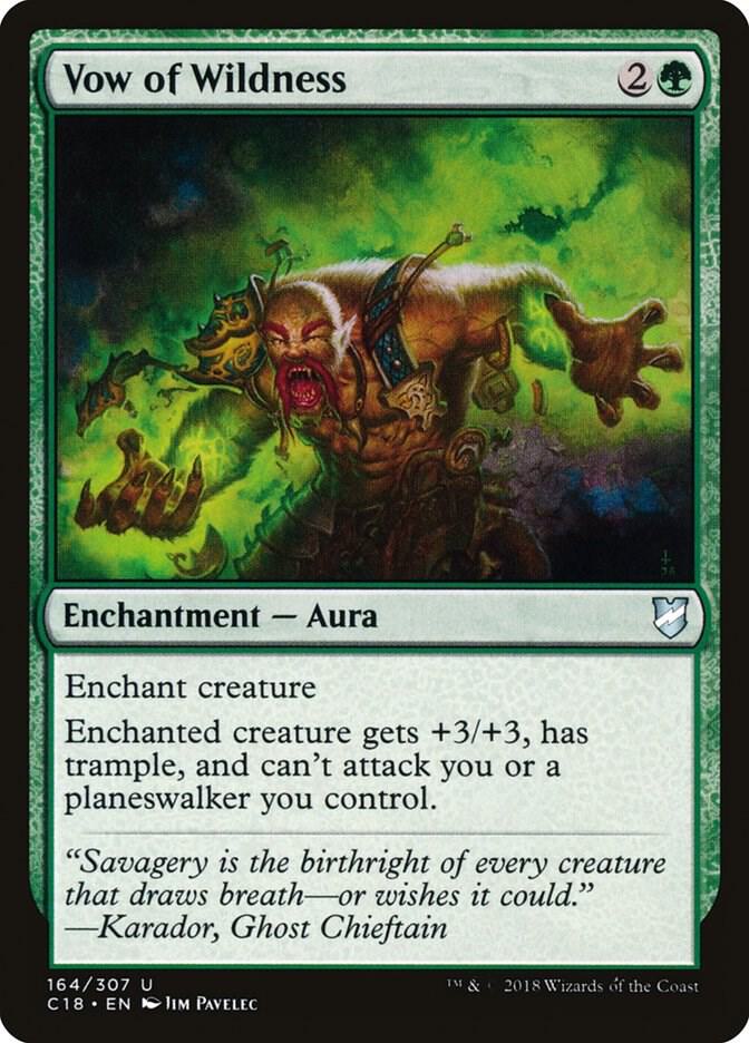 Vow of Wildness [Commander 2018] 164