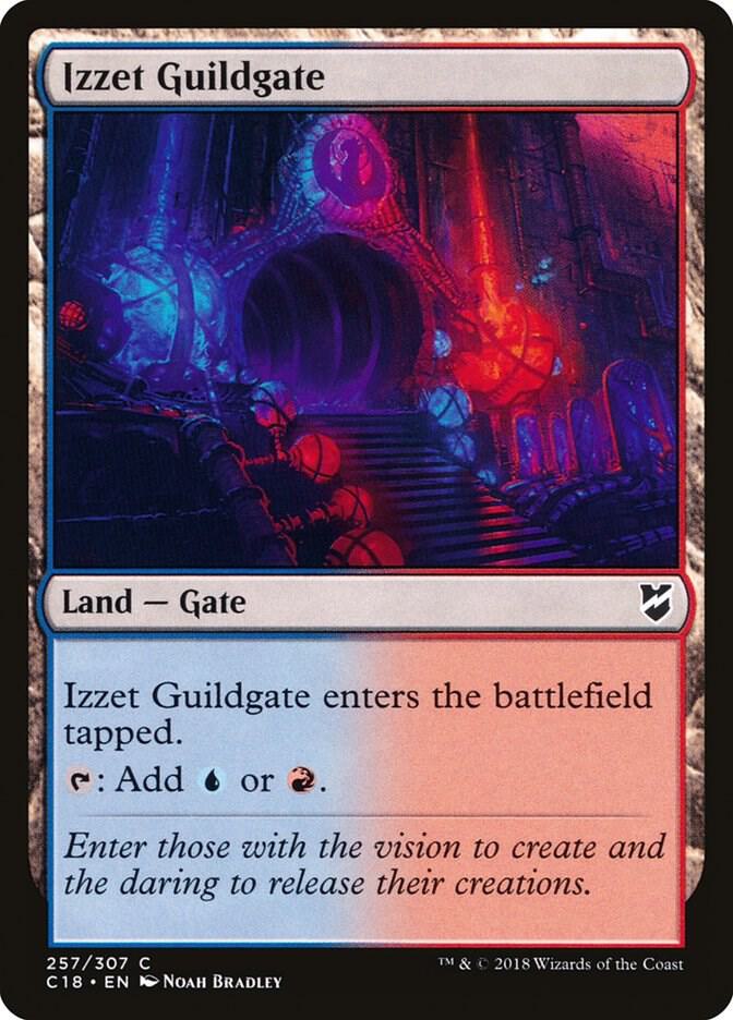 Izzet Guildgate [Commander 2018] 257
