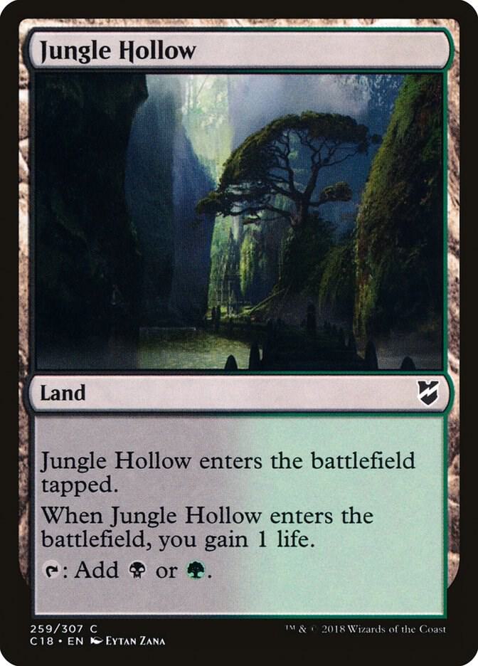 Jungle Hollow [Commander 2018] 259
