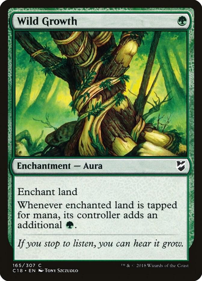 Wild Growth [Commander 2018] 165
