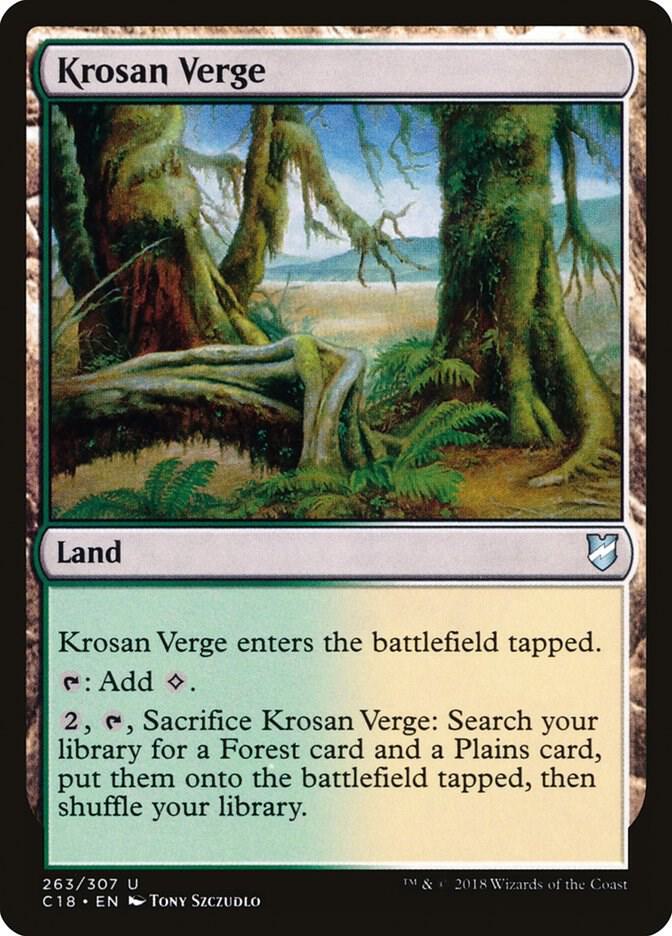 Krosan Verge [Commander 2018] 263