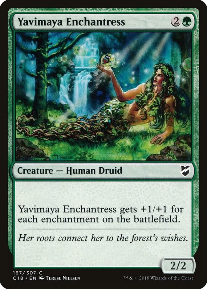 Yavimaya Enchantress [Commander 2018] 167