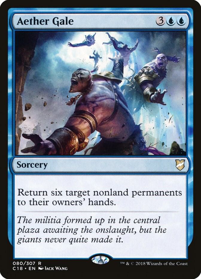 Aether Gale [Commander 2018] 80