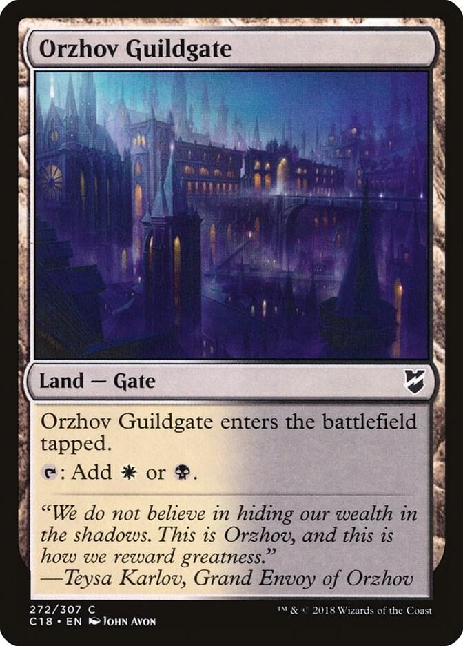 Orzhov Guildgate [Commander 2018] 272