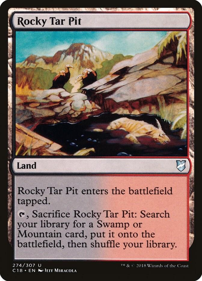 Rocky Tar Pit [Commander 2018] 274