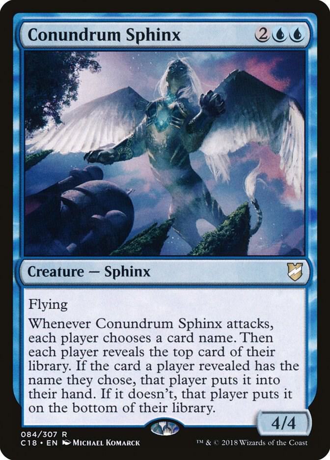 Conundrum Sphinx [Commander 2018] 84