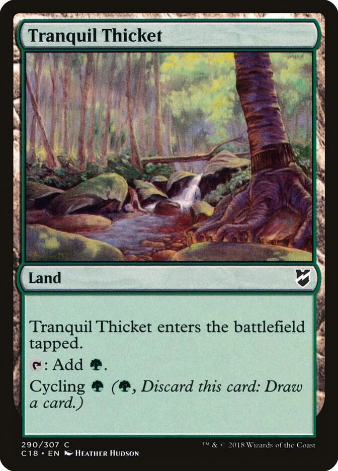 Tranquil Thicket [Commander 2018] 290