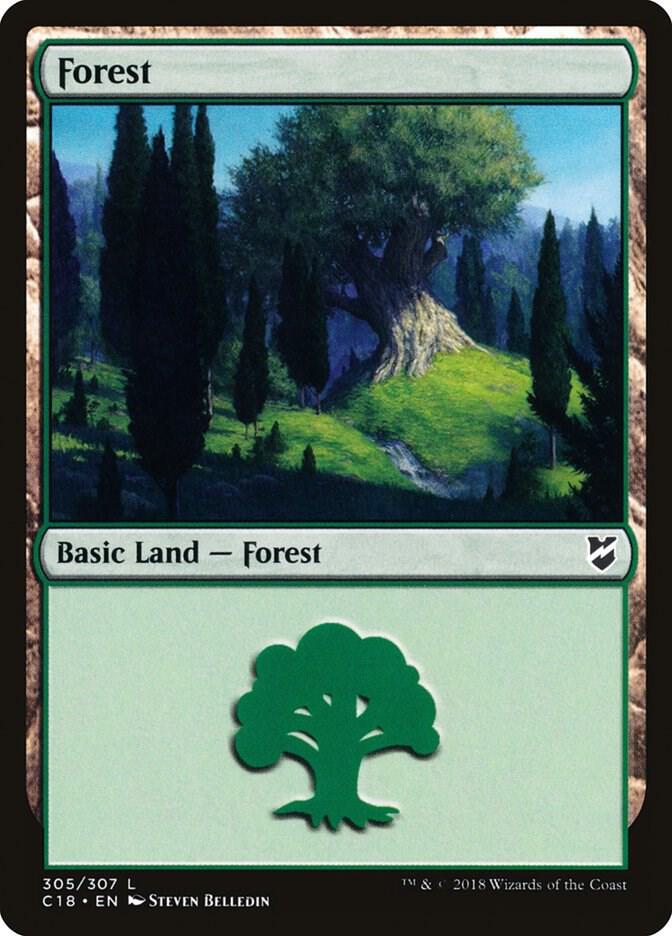 Forest (305) [Commander 2018] 305
