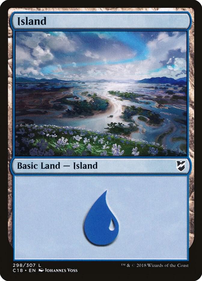 Island (298) [Commander 2018] 298
