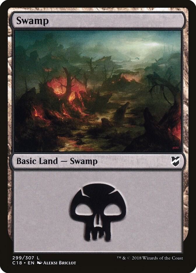 Swamp (299) [Commander 2018] 299