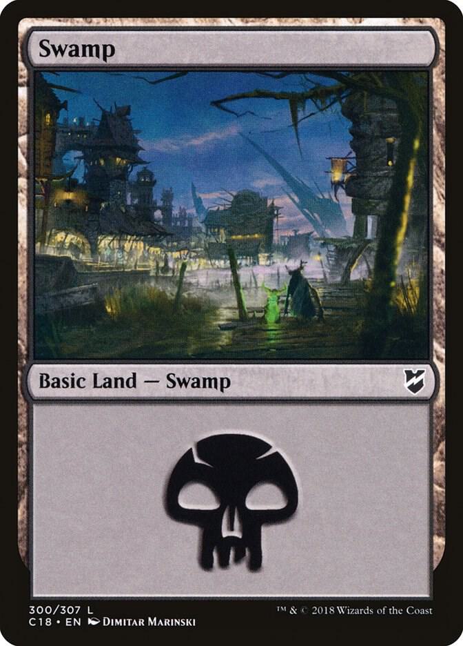 Swamp (300) [Commander 2018] 300