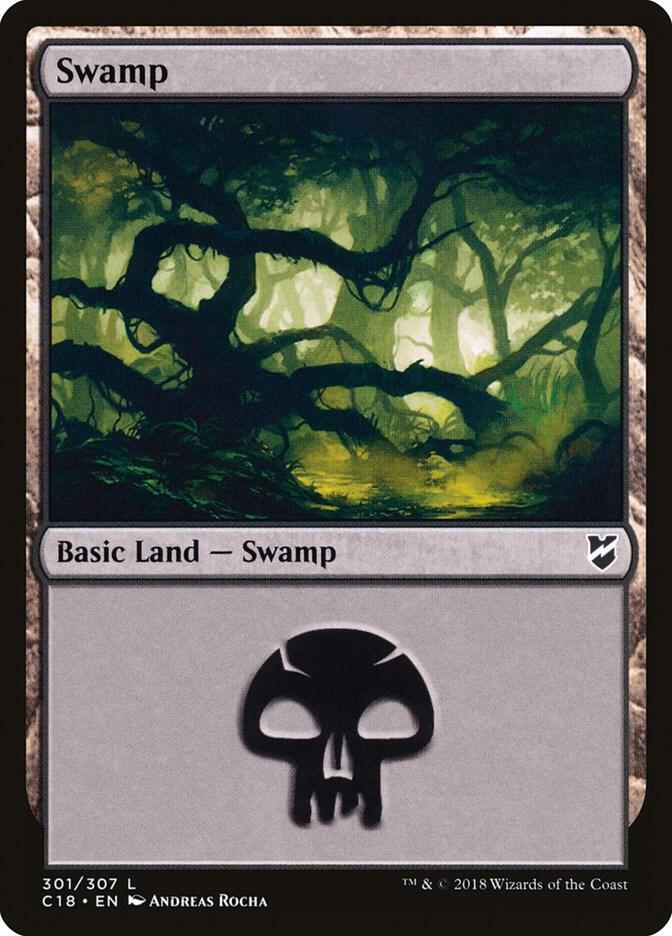 Swamp (301) [Commander 2018] 301