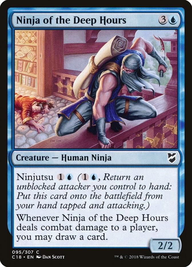 Ninja of the Deep Hours [Commander 2018] 95