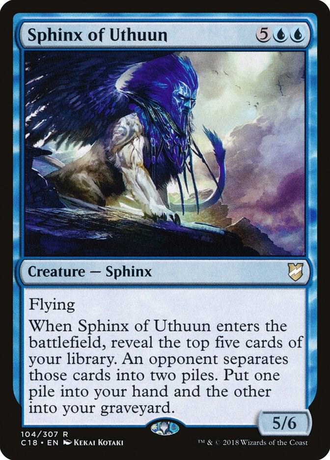Sphinx of Uthuun [Commander 2018] 104