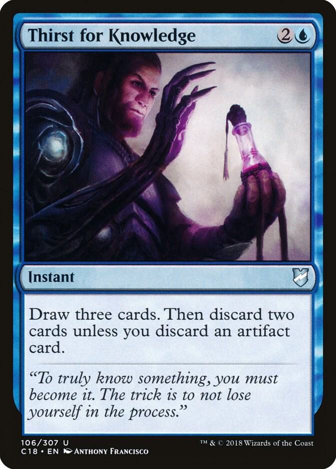 Thirst for Knowledge [Commander 2018] 106
