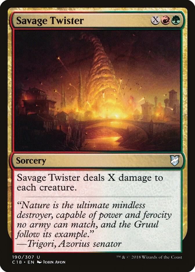 Savage Twister [Commander 2018] 190
