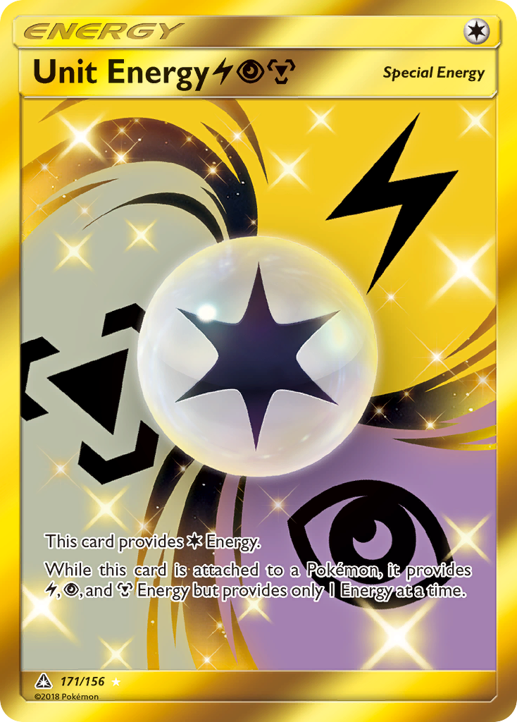 Unit Energy LightningPsychicMetal - 171/156 Ultra Prism