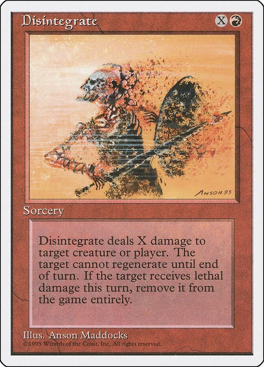 Disintegrate [Fourth Edition] 203