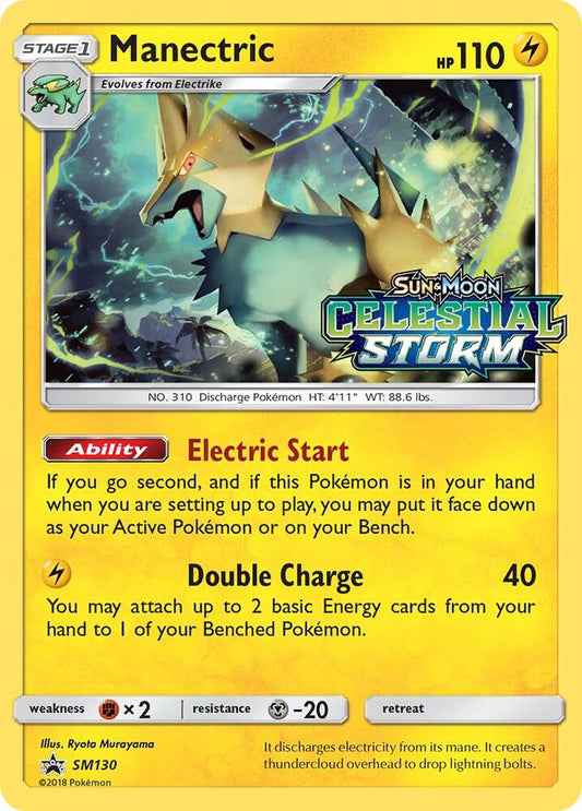 Manectric - SM130 (Prerelease) [SM Promos] SM130