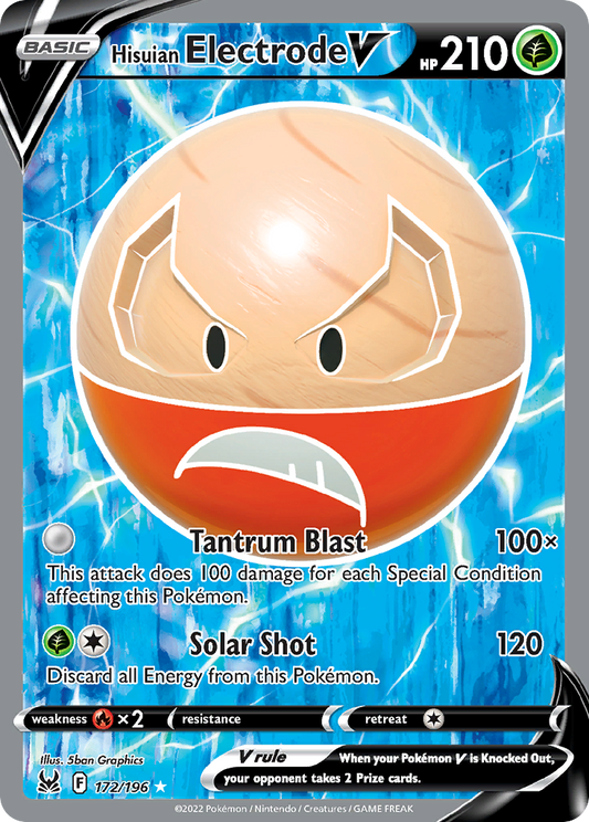 Hisuian Electrode V - 172/196 Lost Origin