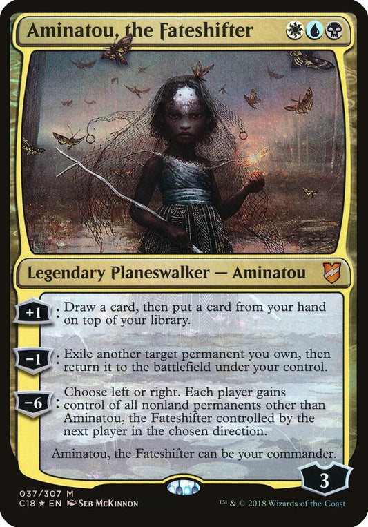 Aminatou, the Fateshifter (Commander 2018) [Oversize Cards] 37