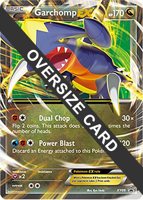 Garchomp EX - XY09 (XY Black Star Promo) [Jumbo Cards] XY09