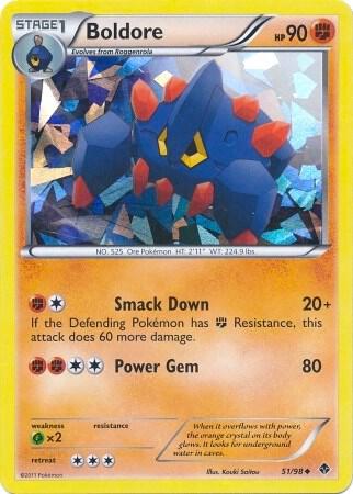 Boldore - 51/98 (Cracked Ice Holo) [Blister Exclusives] 051/098