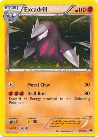 Excadrill - 56/98 (Cosmos Holo) [Blister Exclusives] 056/098