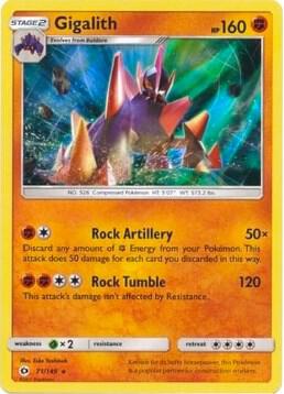 Gigalith - 71/149 (Cosmos Holo) [Blister Exclusives] 071/149