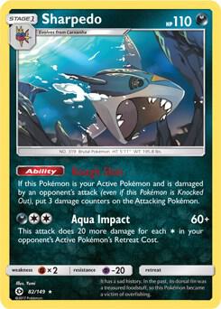 Sharpedo - 82/149 (Cosmos Holo) [Blister Exclusives] 082/149