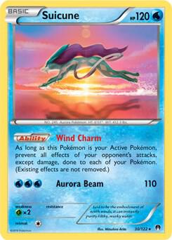 Suicune - 30/122 (Cosmos Holo) [Blister Exclusives] 030/122