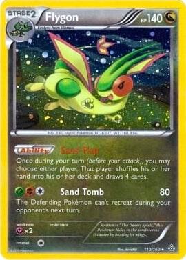 Flygon - 110/160 (Cosmos Holo) [Blister Exclusives] 110/160