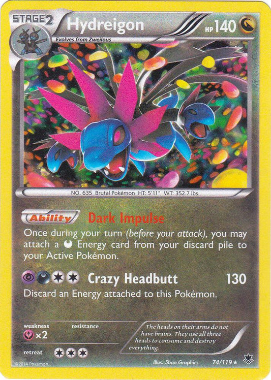 Hydreigon - 074/119 (Cosmos Holo) [Blister Exclusives] 074/119