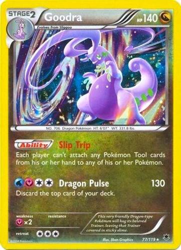 Goodra - 77/119 (Cosmos Holo) [Blister Exclusives] 077/119